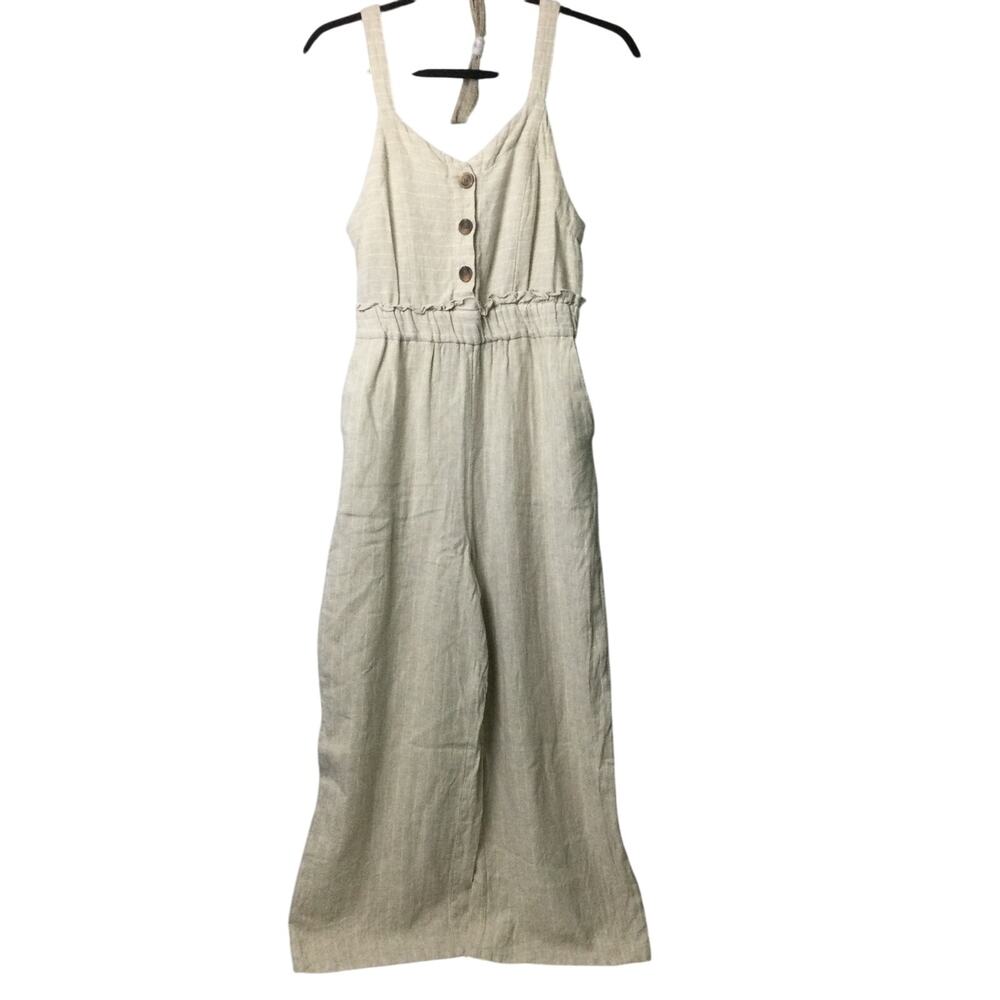 Romeo & Juliet Couture Coastal Casual Boho Chic Quiet Luxury Linen Jumper S